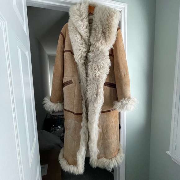 Banana Republic Jackets & Blazers - Gorgeous Toscana shearling reversible full length coat. Never worn